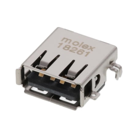 Molex USB A SINK REVERSE TYPE LEAD-FREE 48258-0002